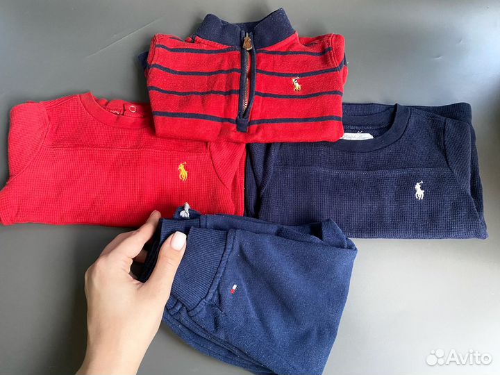 Детские вещи пакетом на мальчика 80 86 размер