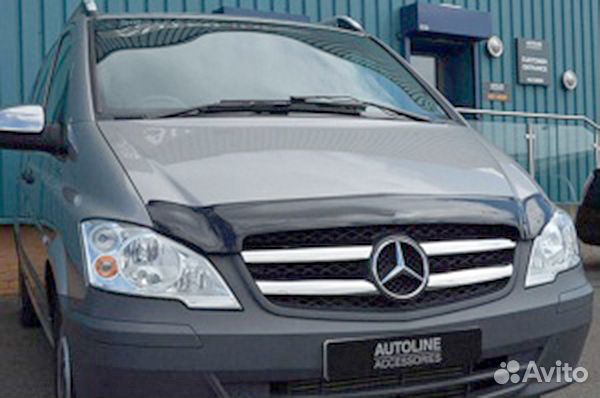 Накладки на переднюю решётку Mercedes Vito 639