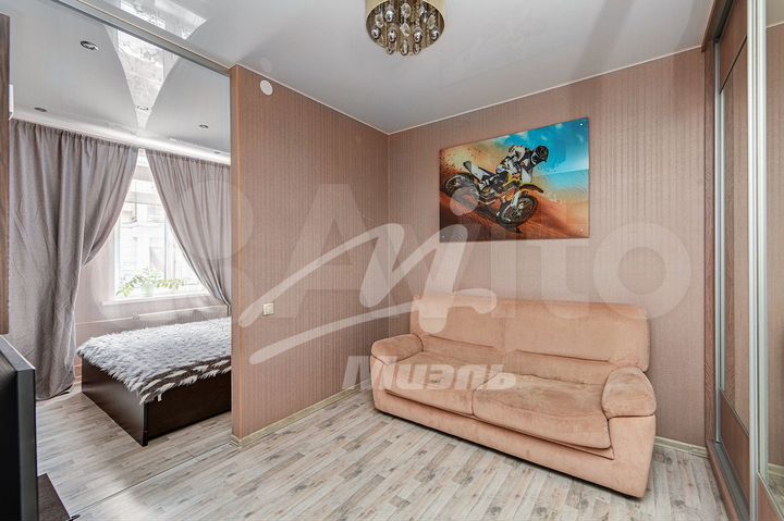 2-к. квартира, 49,5 м², 1/8 эт.