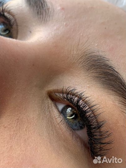 Наращивание ресничек/ Бровки