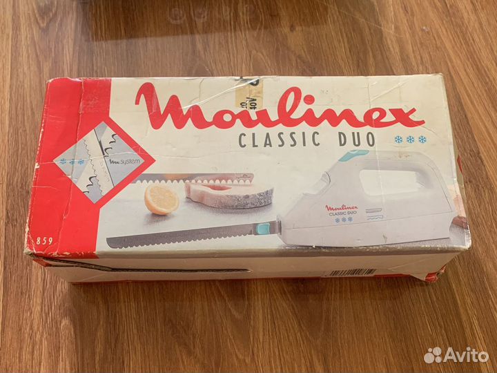 Электрический нож Moulinex classic duo