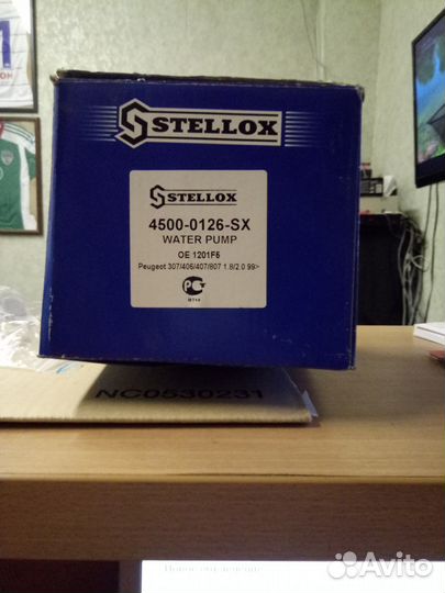 Насос системы охлаждения новый на Пежо