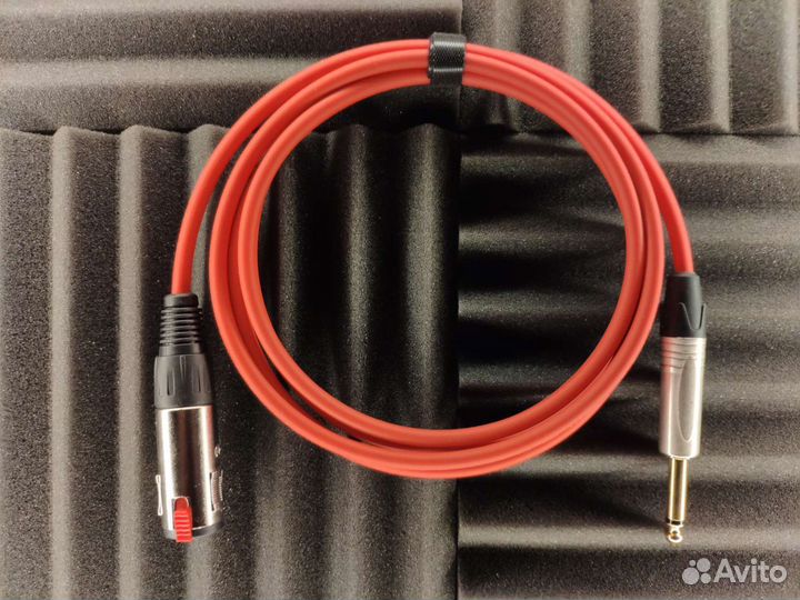 Jack 6.3 на Jack 6.3 гнездо Mr. Cable Reason G6