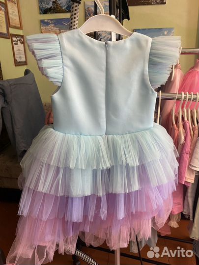 Детское нарядное платье 116-122