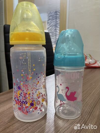 Бутылочки для кормления Nuk
