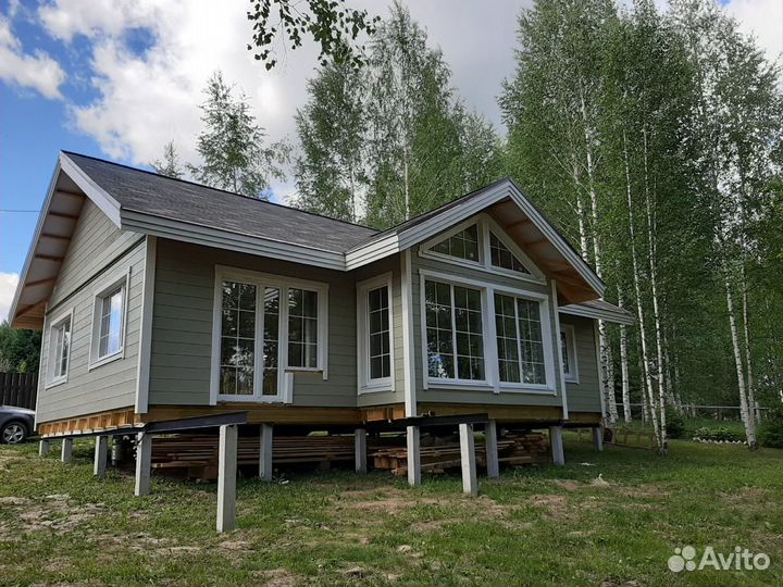 Строительство каркасно-панельных домов