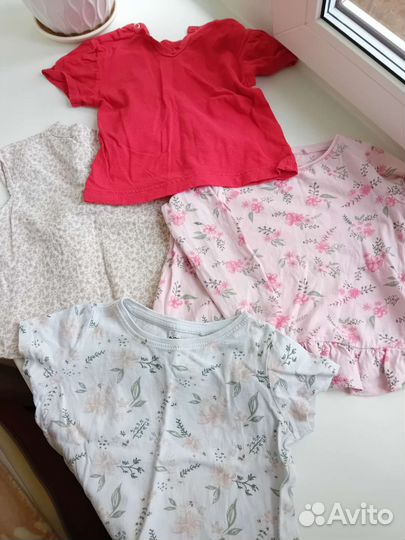 Детские вещи пакетом для девочки 86-92
