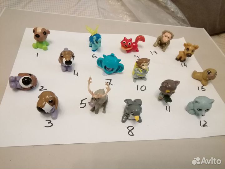 Фигурки из киндер сюрприза и не только