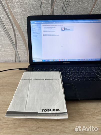 Ноутбук toshiba satellite