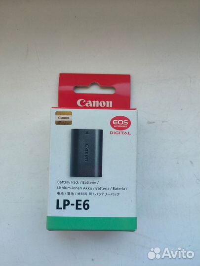 Аккумулятор Canon LP-E6