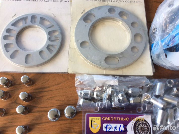 Колесные болты, гайки, секретки в ассортименте