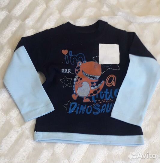 Кофточка на мальчика р.80-92