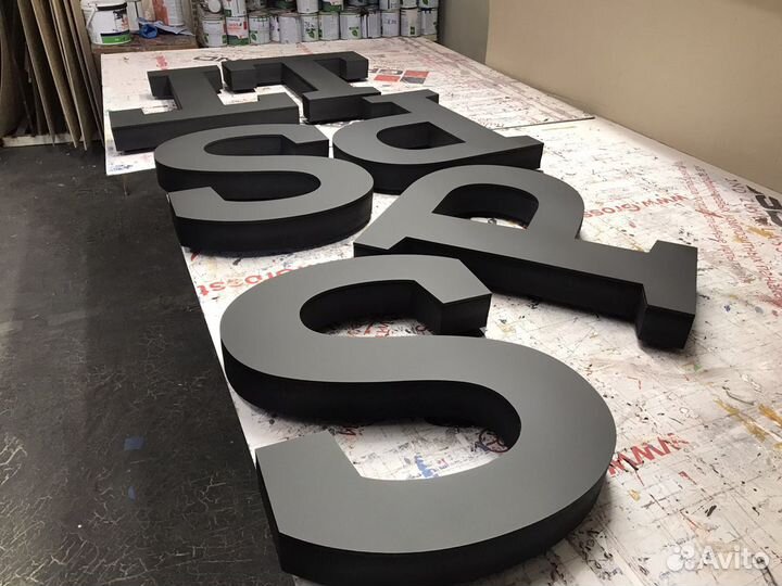 Буквы, цифры и логотипы из пенопласта
