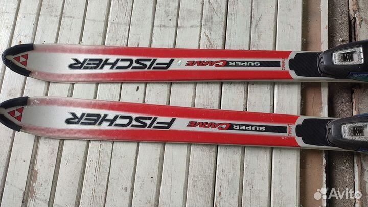 Горные лыжи, ботинки комплект fischer