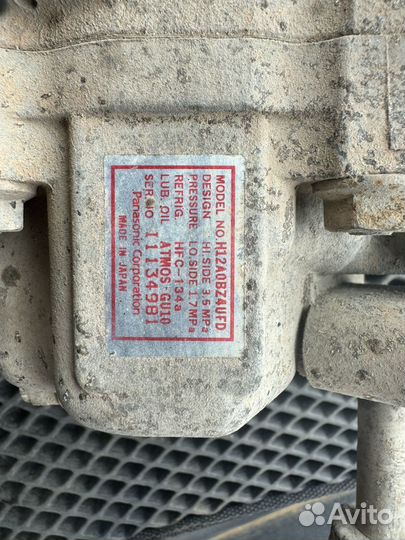 Насос кондиционера panasonic приора калина