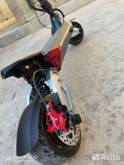 Электросамокат kugoo x8 18ah 1600w