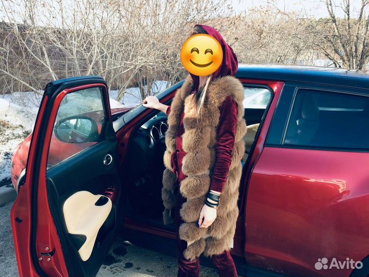 Жилетка женская из песца