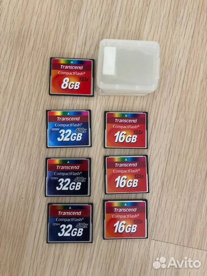 Transcend CF 32GB 16GB 8GB