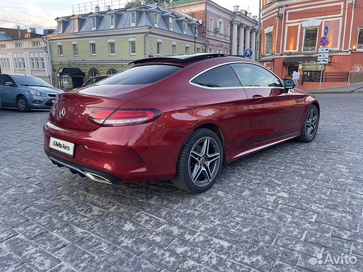 Mercedes-Benz C-класс 1.6 AT, 2019, битый, 99 800 км