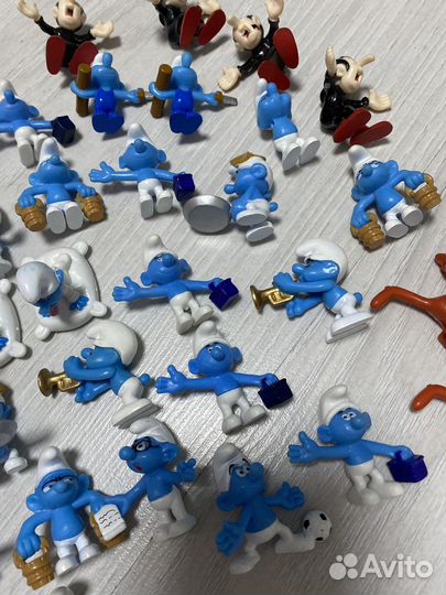 Киндер сюрприз смурфики коллекция