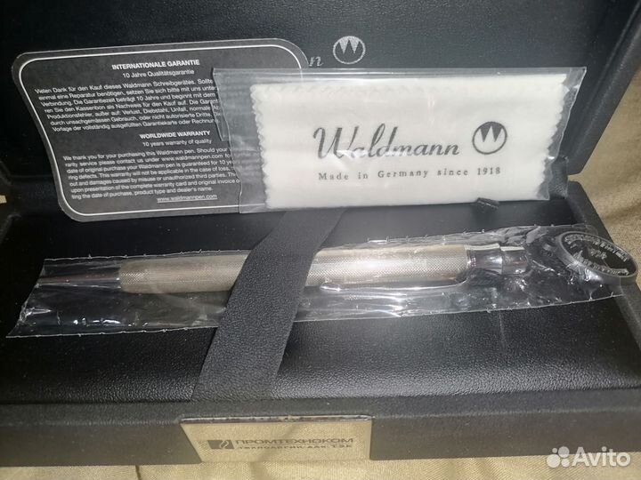 Ручка Waldmann Германия (премиум) - 925 пробы