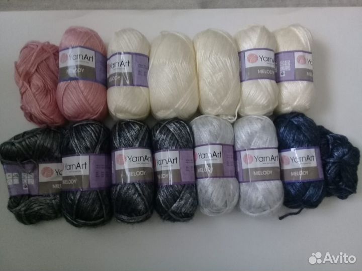 Пряжа пакетом Бамбино, YarnArt melody