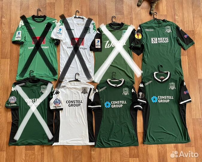 Игровые майки фк Краснодар
