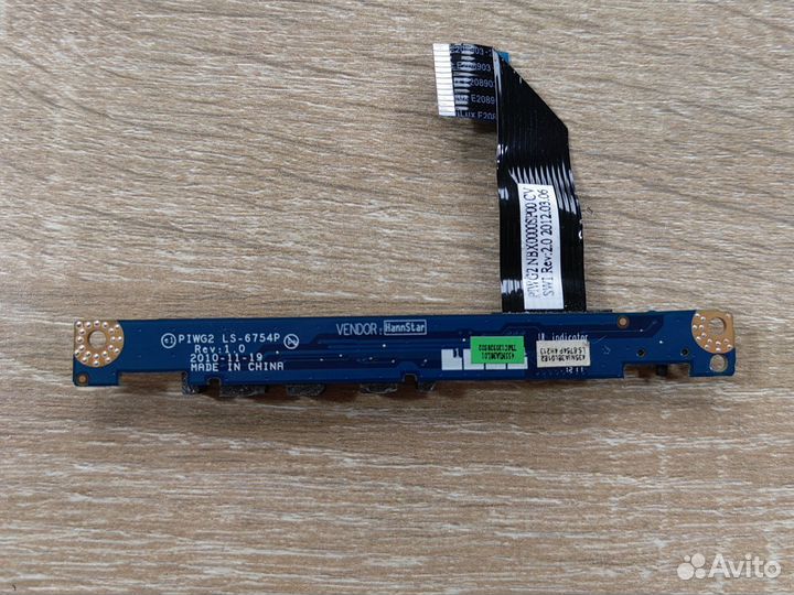 Плата индикации Lenovo G570