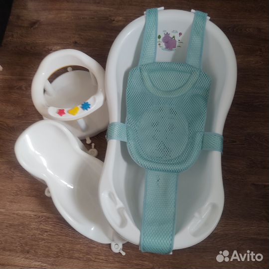 Ванночка для купания,стульчик,горка,гамак