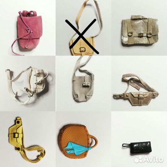 Сумки и аксессуары для барби,интегрити и бжд