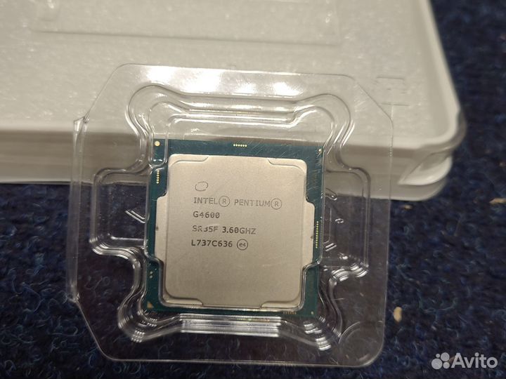 Процессор Intel g4600 3.6ghz сокет 1151
