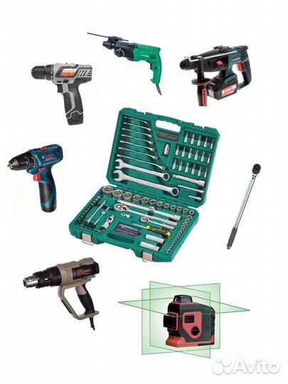 Аренда,прокат строительного инструмента