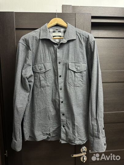 Рубашка фланелевая Henderson 100% хлопок 185-190