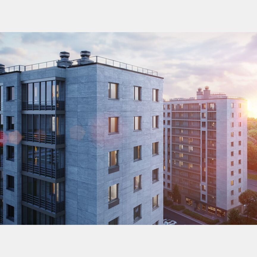 1-к. квартира, 38,5 м², 2/12 эт.