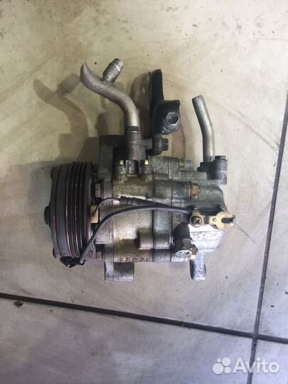 Компрессор кондиционера Suzuki Wagon R MH21S K6A