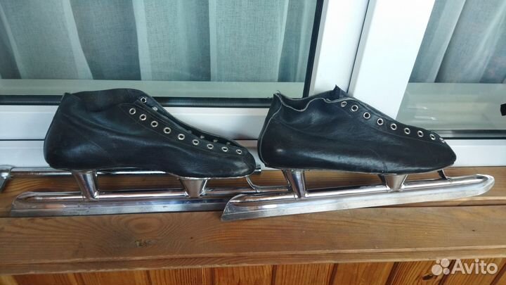 Коньки советские конькобежные