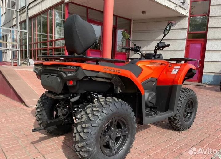 Квадроцикл cfmoto cforce 400L EPS оранжевый