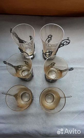 Рюмки с подрюмником