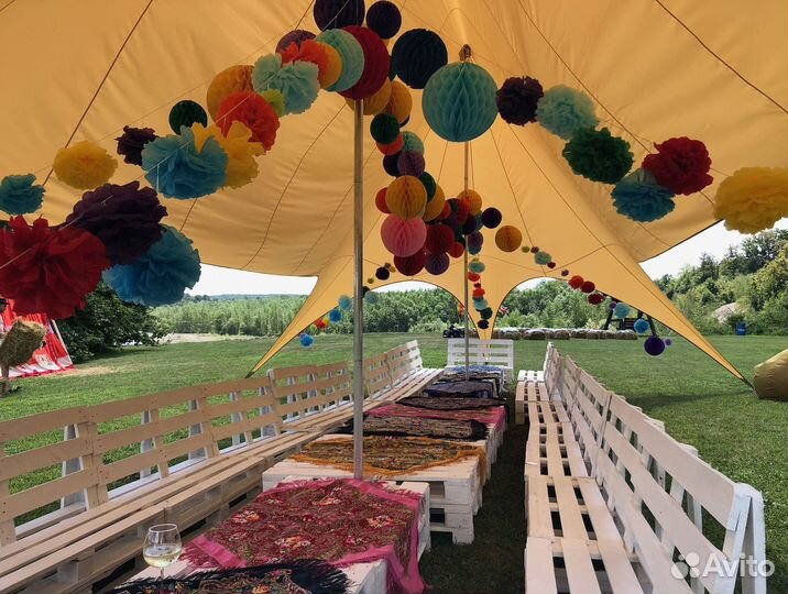 Шатры для глэмпинга