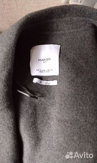 Пальто Mango, р46, шерсть