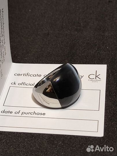 Кольцо с кошачьим глазом Calvin Klein