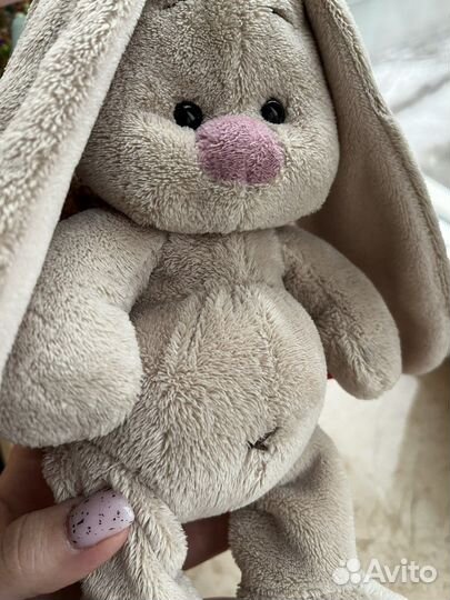 Мягкая игрушка заяц новый