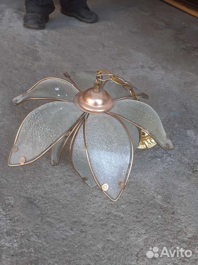 Люстра потолочная подвесная бу