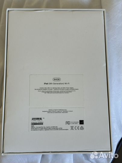 iPad 9 поколения 64gb Wifi