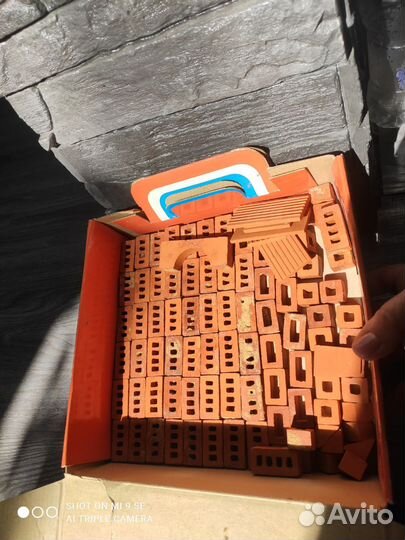 Конструктор из кирпичиков Домик запчасти