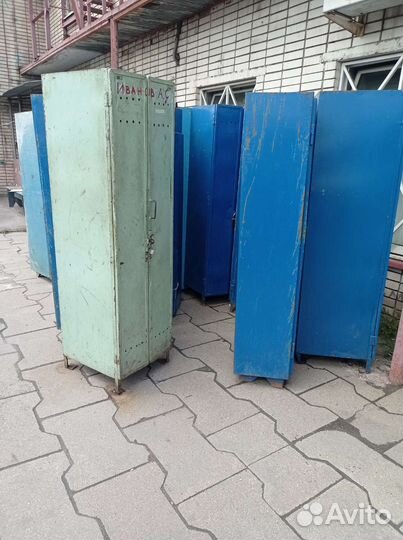 Шкафы металлические бу