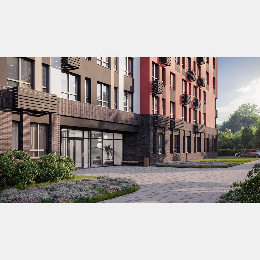 1-к. квартира, 43 м², 4/19 эт.