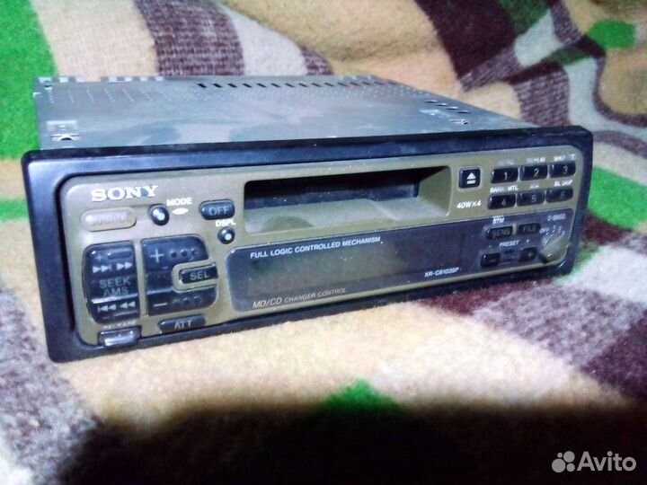 Sony автомагнитола кассетная