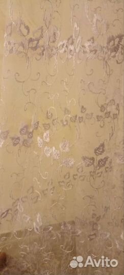 Тюль. Цвет белый