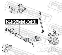 Трос внешней ручки замка двери citroen jumper I